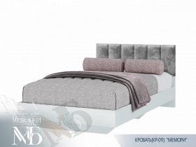 Кровать 1,2м Мемори КР-09 в Безменово - bezmenovo.mebel-nsk.ru | фото