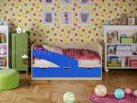 Кровать детская Бабочки 2,0 м в Безменово - bezmenovo.mebel-nsk.ru | фото