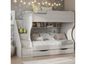 Кровать двухъярусная Каприз-22 КПР.22 в Безменово - bezmenovo.mebel-nsk.ru | фото