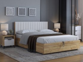 Кровать двуспальная 1,6м Юлия в Безменово - bezmenovo.mebel-nsk.ru | фото