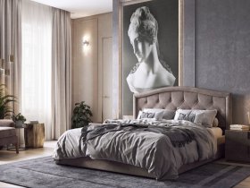 Кровать двуспальная 1,8м Верона-2 в Безменово - bezmenovo.mebel-nsk.ru | фото