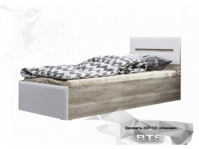 Кровать односпальная Наоми КР-12 в Безменово - bezmenovo.mebel-nsk.ru | фото