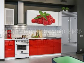 Кухонный гарнитур Малина в Безменово - bezmenovo.mebel-nsk.ru | фото