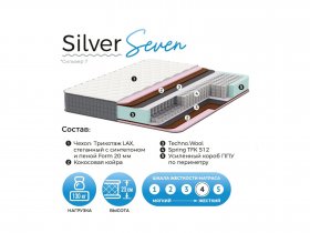 Матрас Silver Seven в Безменово - bezmenovo.mebel-nsk.ru | фото