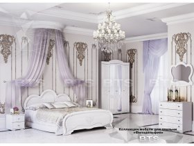 Модульная спальня «Филадельфия» в Безменово - bezmenovo.mebel-nsk.ru | фото