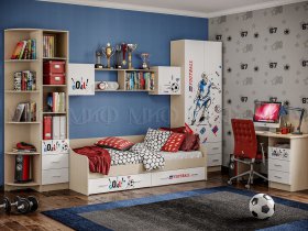 Модульная спальня Вега NEW Boy в Безменово - bezmenovo.mebel-nsk.ru | фото