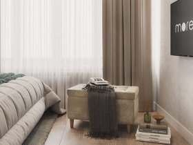 Пуф Чарли-2 (капучино) в Безменово - bezmenovo.mebel-nsk.ru | фото