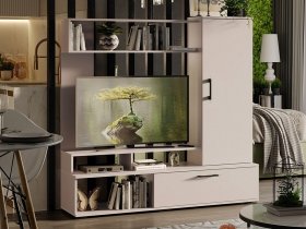 Стенка «Сиена» (кашемир) в Безменово - bezmenovo.mebel-nsk.ru | фото